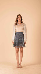 The Gatsby Linear Skirt